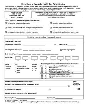 dcf forms and applications florida
